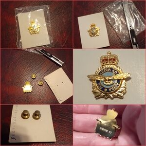 Authentic RARE RCAF Pin Breadner PER ARDUA AD ASTRA Air Force Sealed